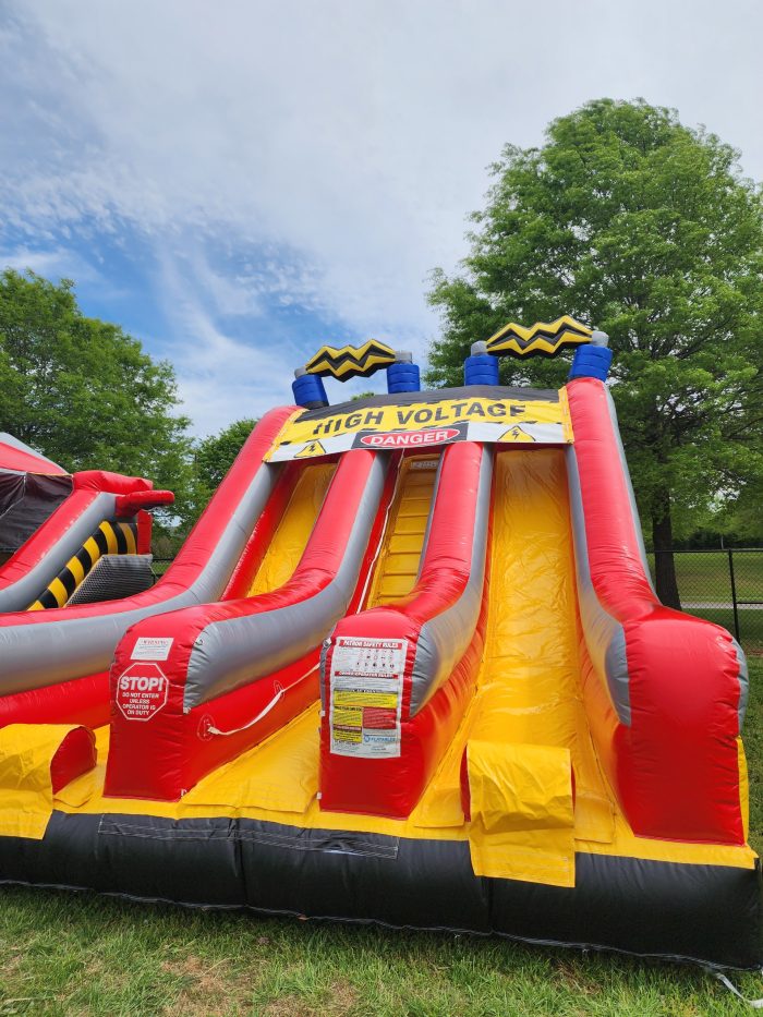 High Voltage 18FT Dual Lane Slide